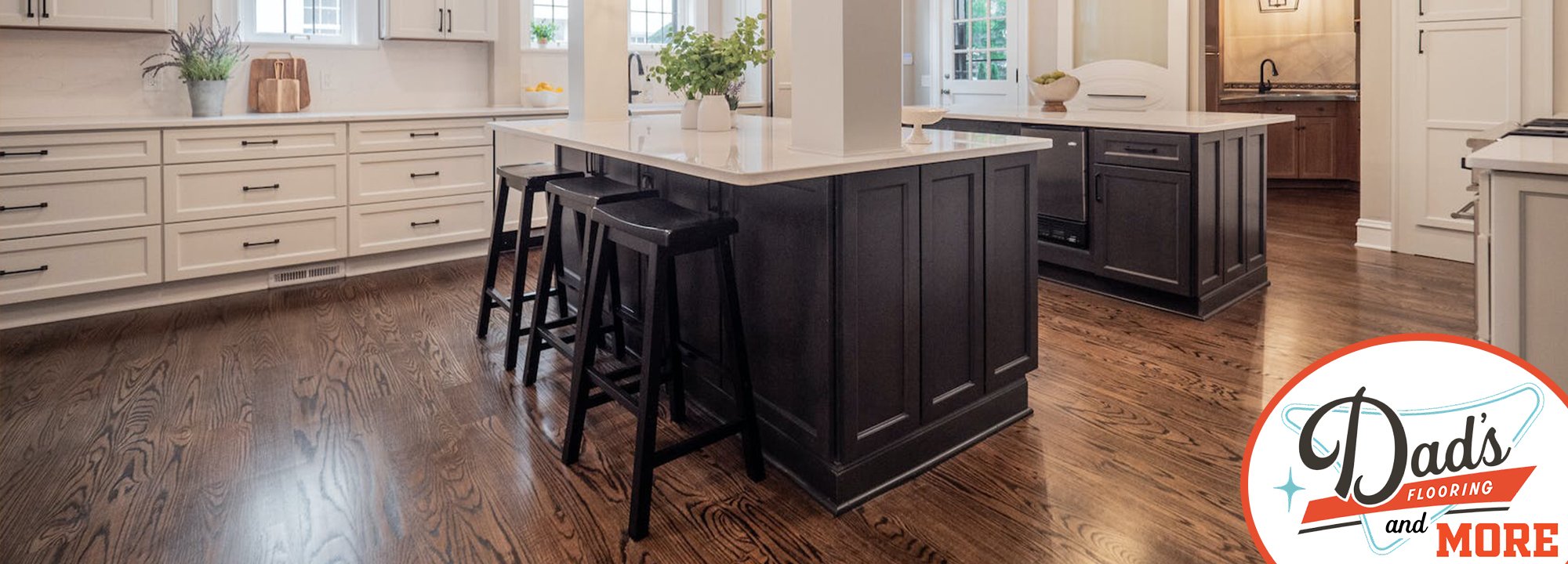 Dad's Flooring sale banner